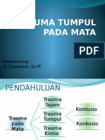 Trauma Tumpul Mata