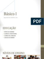 Básico I - Educação