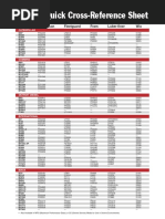 Baldwin Filter Cross Reference PDF | PDF