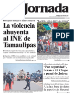 La violencia ahuyenta al INE de Tamaulipas