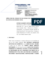 Cautelar Alimentos - Chiclayo PDF