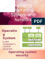 Auditing Operating System and Network