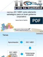 ISO 14001-Gobernanza Corporativa