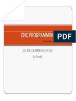 CNC Programming Cycles