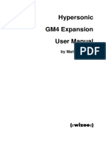 Hypersonic GM4 Manual Addendum