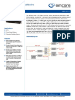 Low-cost CATV optical receiver with wide range and high performance