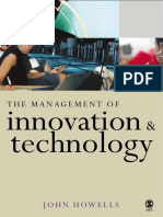 The Management of Innovation and Technology the Shaping of Technology