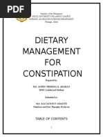 CHEO Constipation Management Guide | PDF | Constipation | Human Feces