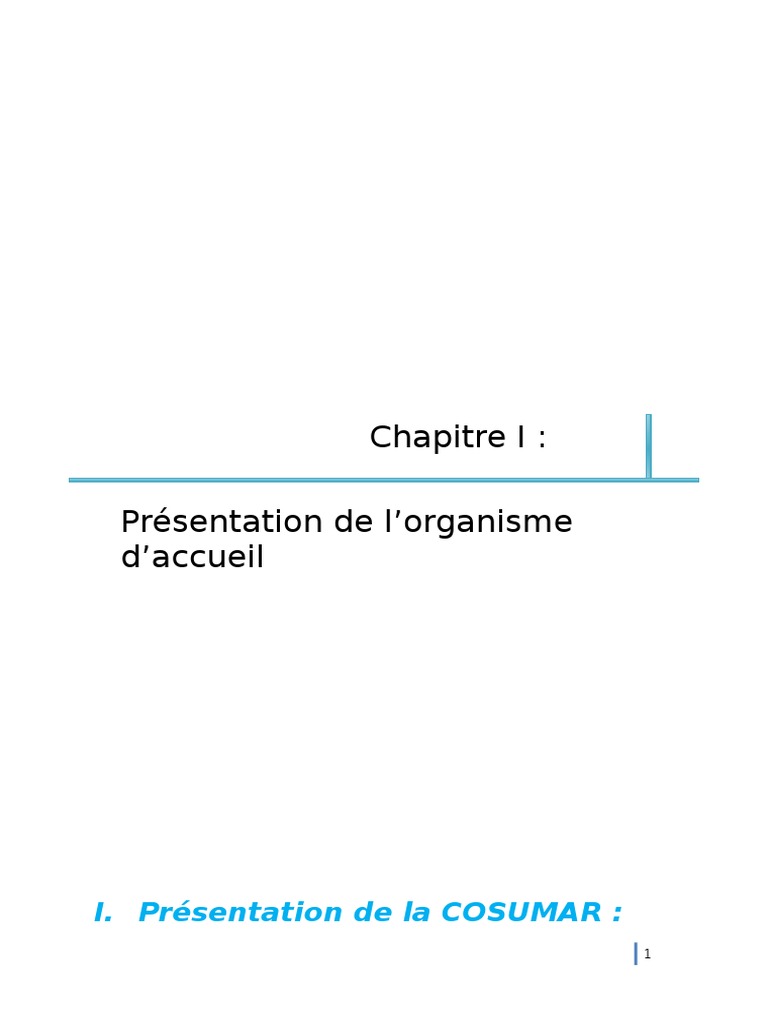 Rapport de Stage Cosumar EMSI  PDF  Ingénierie mécanique  Science