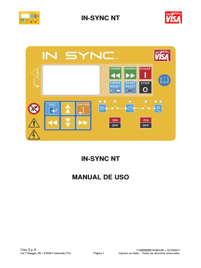 Insync - Spa - Grupos Electrogenos | PDF | Contraseña | Red de computadoras