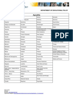 Legalisatie Per Land PDF