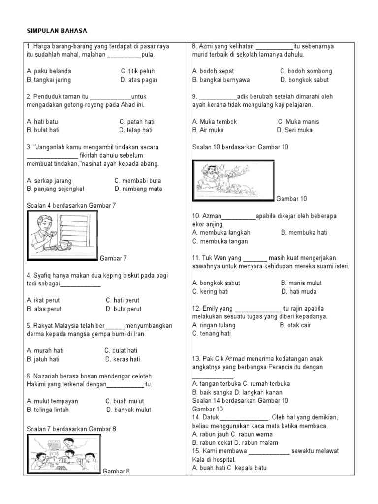 Simpulan Bahasa