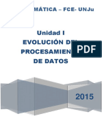 2015 UnidadI EvolucionDelProcesamientoDeDatos PDF