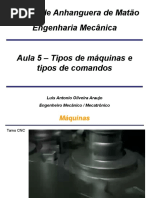 Aula 5 - Tipos de Máquinas e Tipos de ComandosOK
