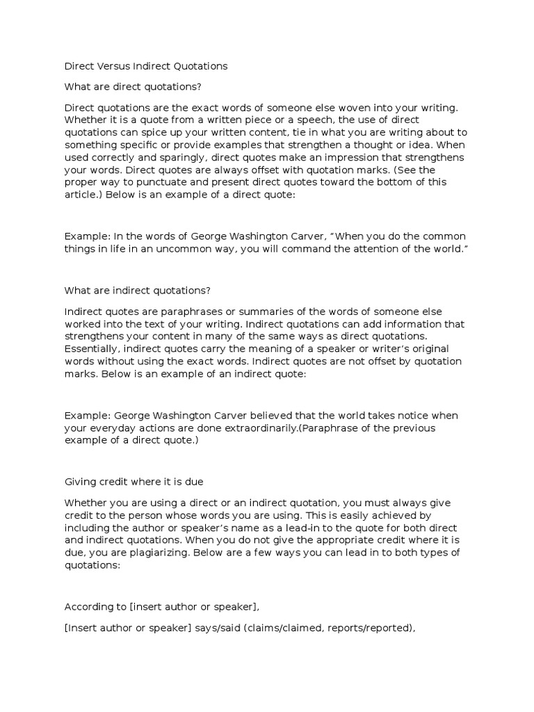 😀 What do direct quotations add to your writing. Using Brackets in a