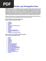 Download DAFTAR MUSLIM Yang Meninggalkan Islam by gzand SN31847398 doc pdf