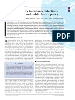 Ecological Theory to Enhance Infectious Disease Contro and Public Health Policy
