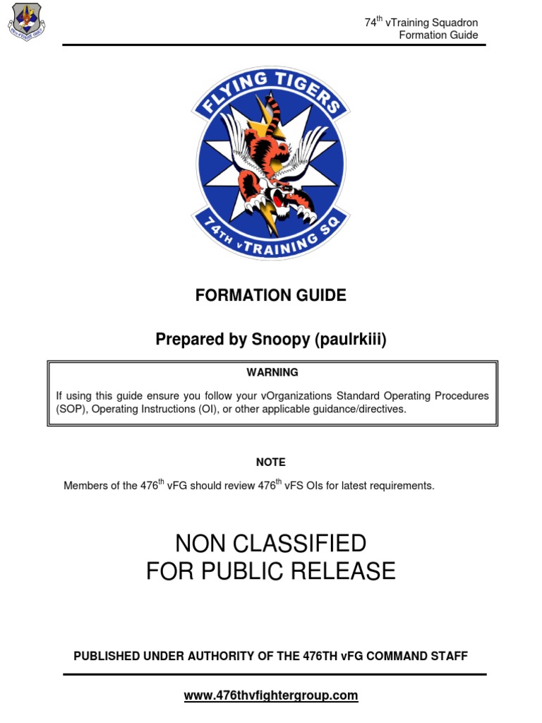 74th vTraining Squadron Flight Guide | PDF | Air Traffic Control ...
