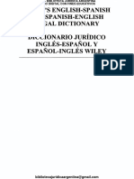 Wiley. Diccionario Jurídico Inglés-EspañolL PDF