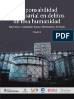 Responsabilidad Empresarial Delitos Lesa Humanidad t.2