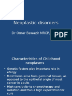 12) Neoplastic Disorders