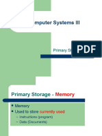 Hardware 03 - Primary Storage