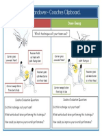 baton exchange task card