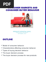 Consumer Markets and Consumer Buyer Behavior: Mehnaaz Samantha Kamal