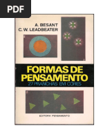 c w Leadbeater e Annie Besant Formas de Pensamento