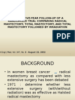 Radical Versus Total Mastectomy