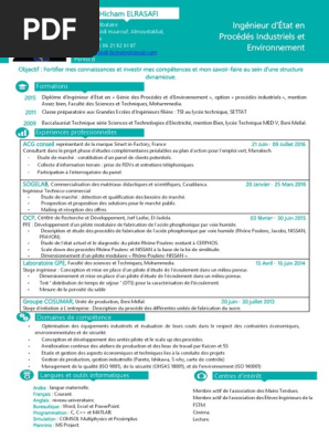 Lettre De Motivation Pfe Ingénieur Industriel