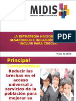 Estrategia Nacional de Desarrollo e Inclusión Social ENDIS