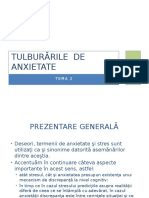 Adult-Tema 2 - Tulburarile de Anxietate