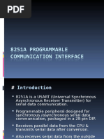 8251A USART - Programmable Communication Interface(1)