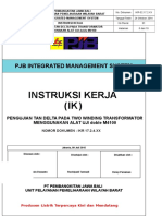 IK Tan Delta Two Winding Trafo