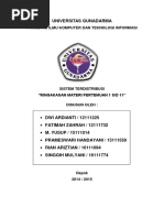 Download Rangkuman Materi Sistem Terdistribusi by Misbakhudin DliGht LaMps SN318502181 doc pdf
