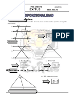 III Bim. 4to. A o - GEOM. - Guia N 2 - Proporcionalidad