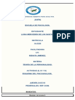 Tareas 2, 3, y 4. Teoria de La Personalidad.