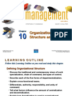 Org Structure and Design
