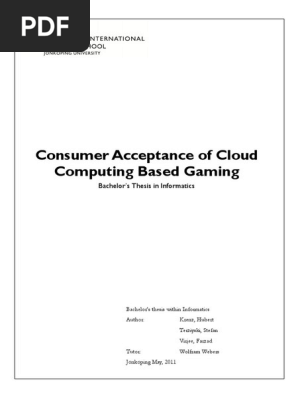 Cloud Based Gaming Paper Lag Cloud Computing