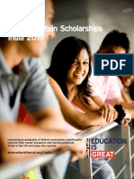 Britain higher education scholarships