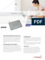 Alcadis Thomson Speedtouch Datasheet 787wl