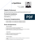 Curriculum Vitae Funcional