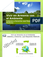 Vivir en Armonía Con El Ambiente