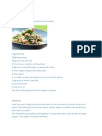 Pea, Tuna White Bean Salad