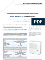 MeasurIT Amcor Dehumidifiers D850 D950 0911