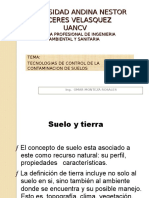 Tecnologiasy Control de Contaminacion de Suelos