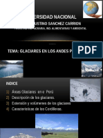 Tema 9 Glaciares en Los Andes Peuanos