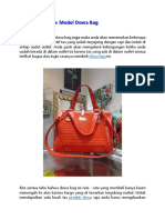 Beraneka Ragam Model Dowa Bag