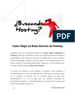 Como Elegir Un Buen Hosting Pro